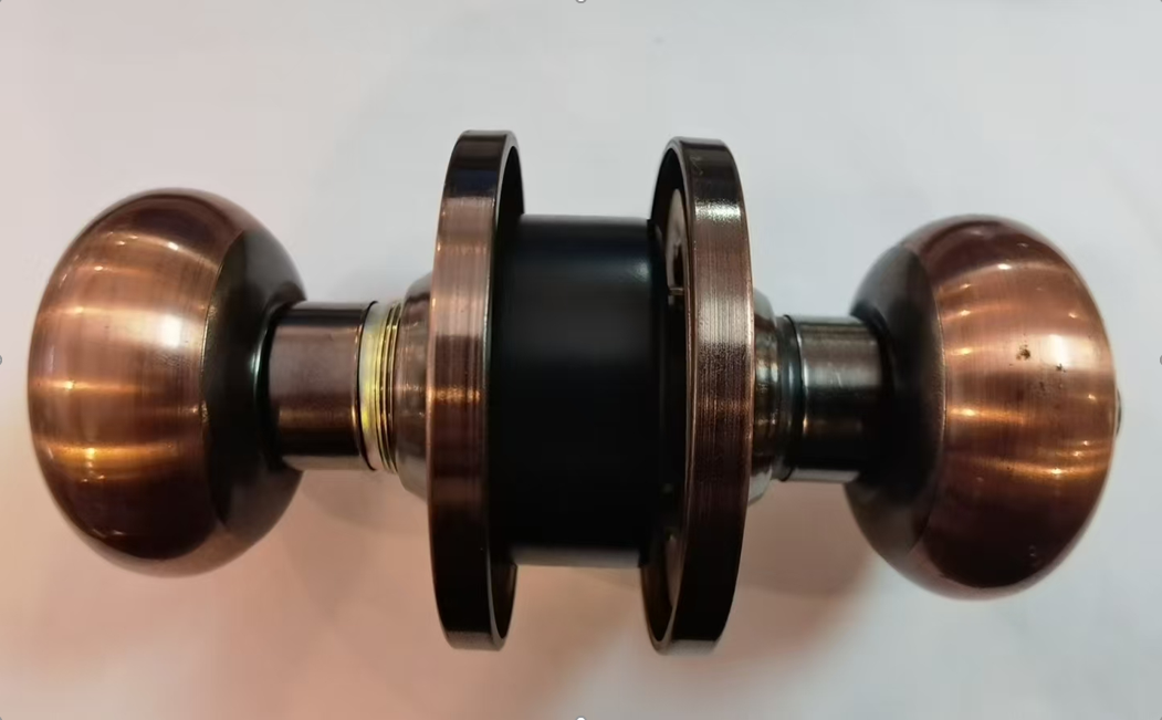 Round Door Lock 5791/Gun Black 01-2934
