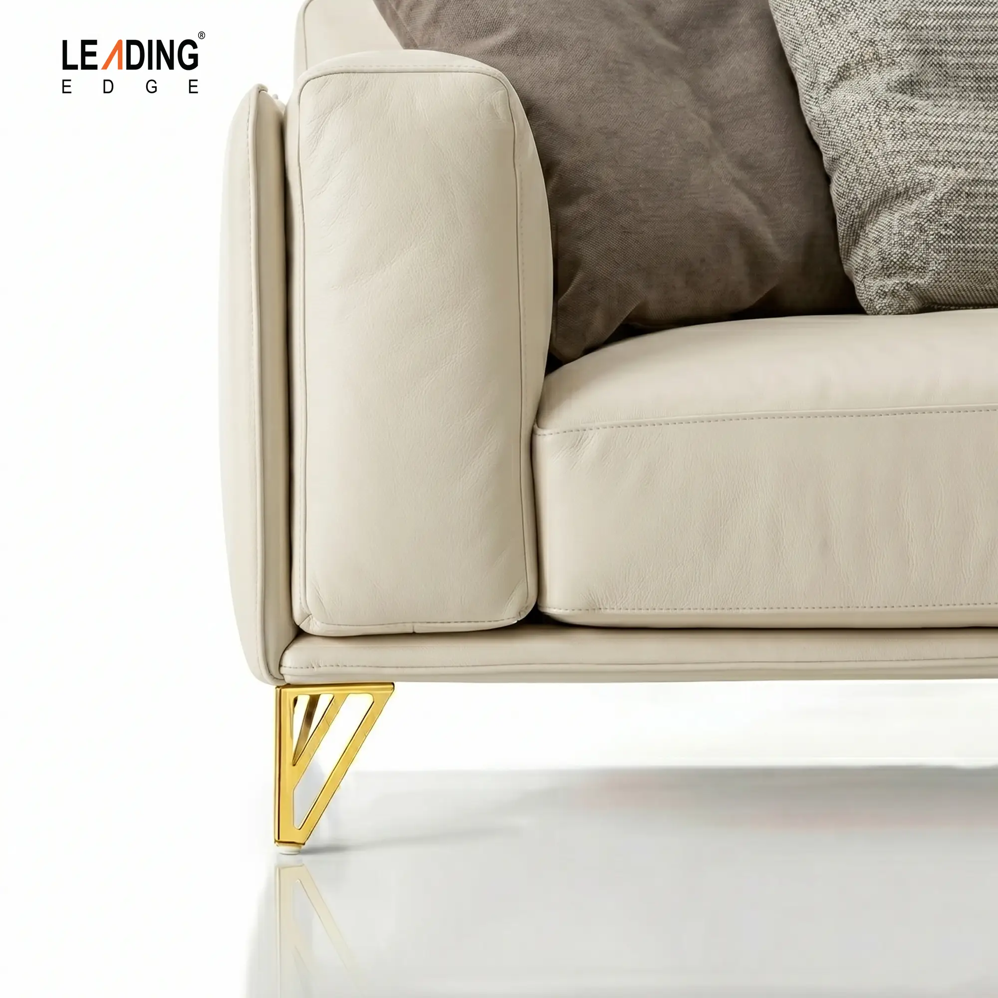 Sofa Leg 150mm Gold/Shiny 01-0170
