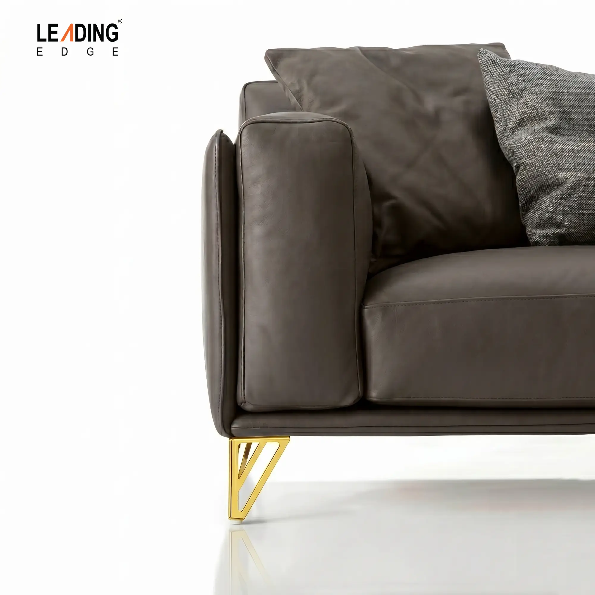 Sofa Leg 150mm Gold/Shiny 01-0170