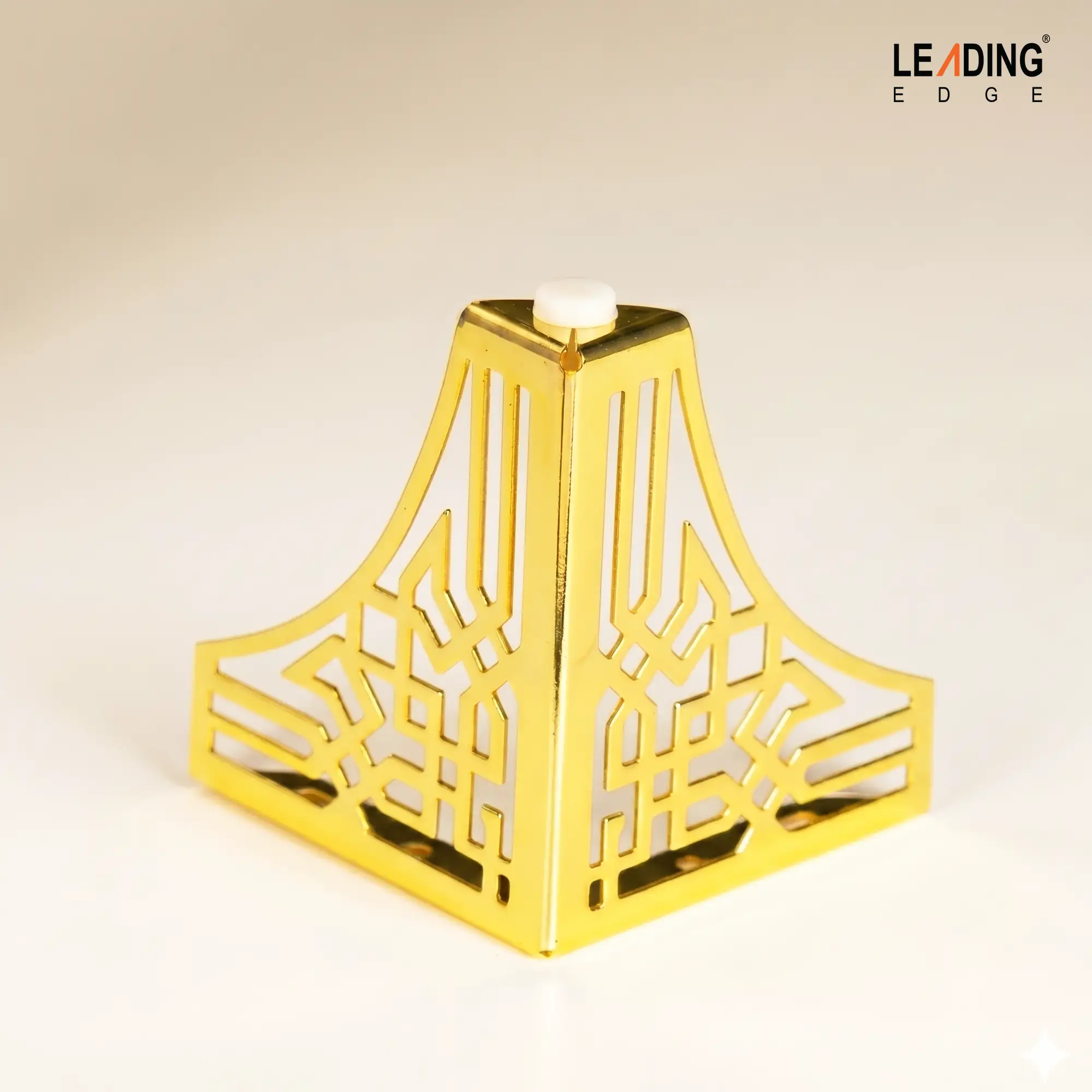 Sofa Leg 130mm Gold/Shiny 01-0163