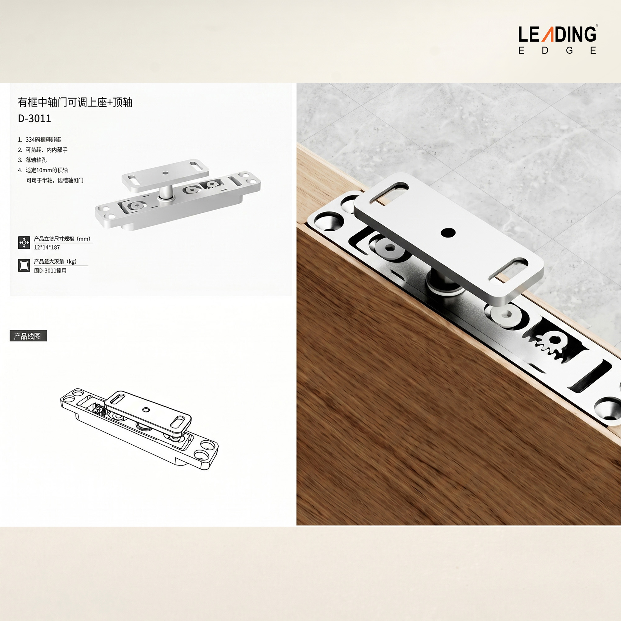Door Hings SS | 01-2911